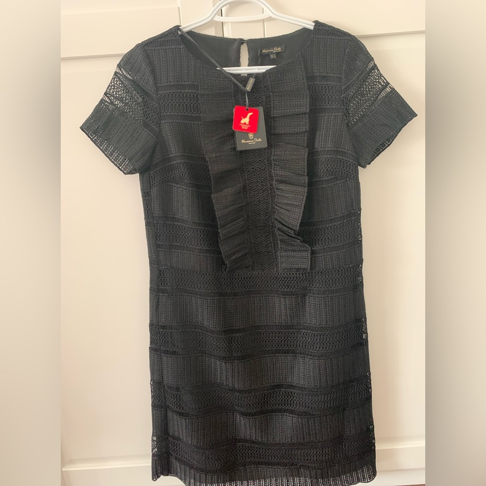 Massimo Dutti Black Dress